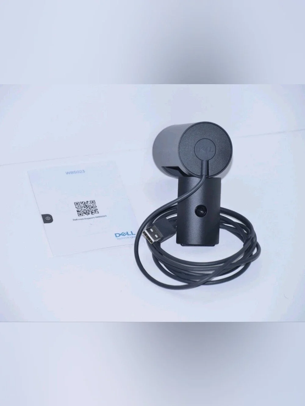Dell Pro Webcam WB5023-DDAO 2K QHD - Black - HDR Ai Auto Framing